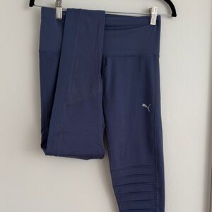 Puma Deep Blue High-Waisted Leggings
